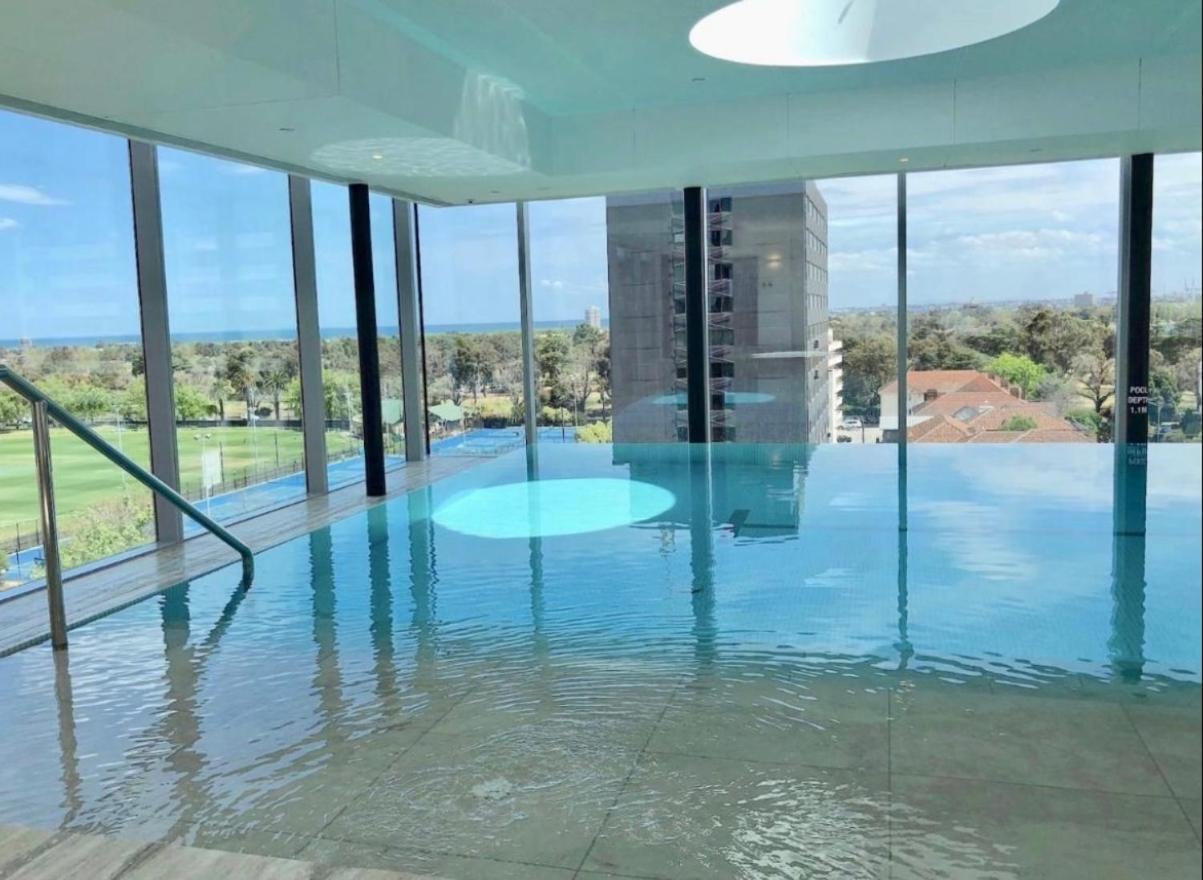 The Fawkner Apartment Bay-View Pool/Gym Free Parking Melbourne City Exterior foto