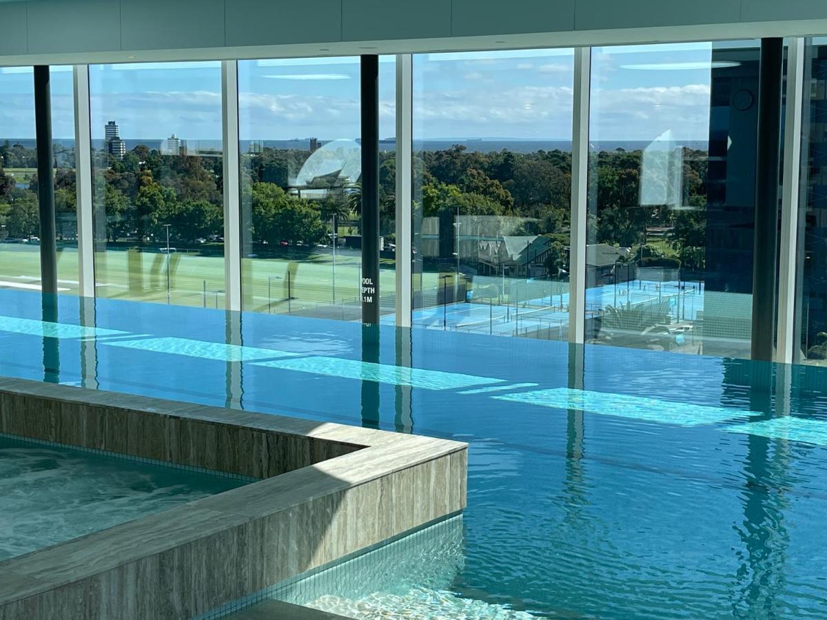 The Fawkner Apartment Bay-View Pool/Gym Free Parking Melbourne City Exterior foto