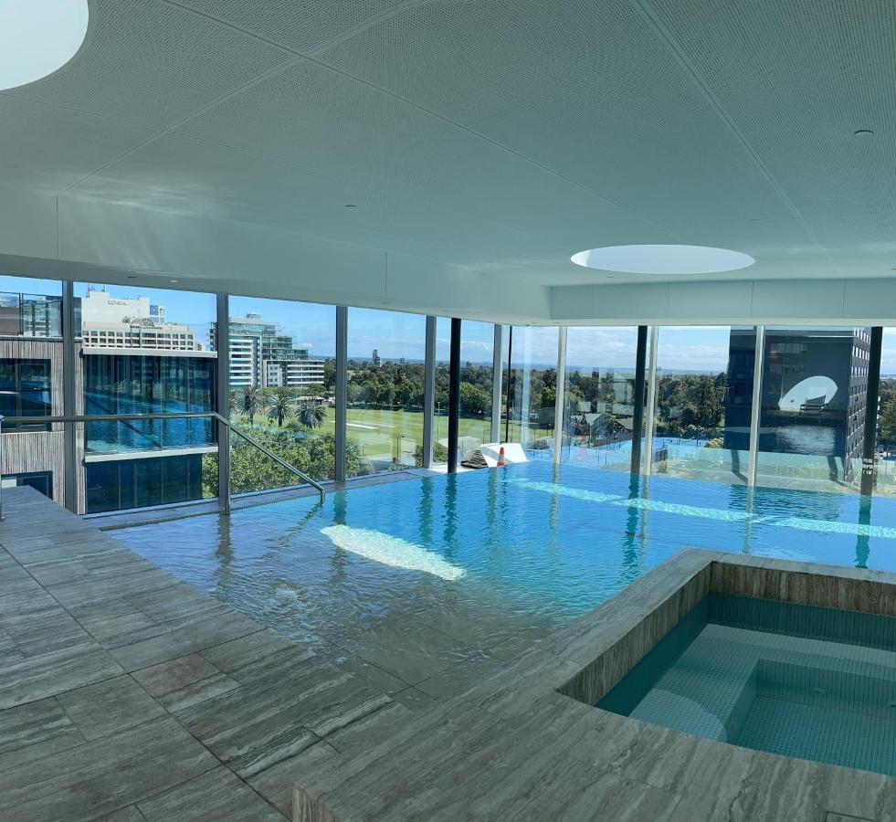 The Fawkner Apartment Bay-View Pool/Gym Free Parking Melbourne City Exterior foto